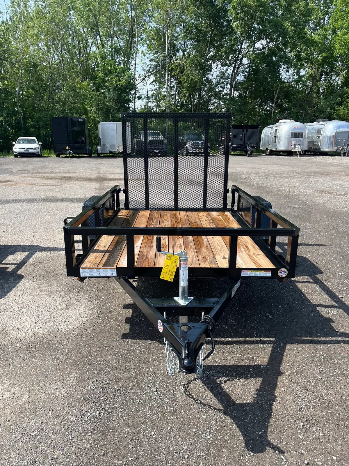 Sure-Trac 5x8 3K Idler Tube Top Utility Trailer - View 1