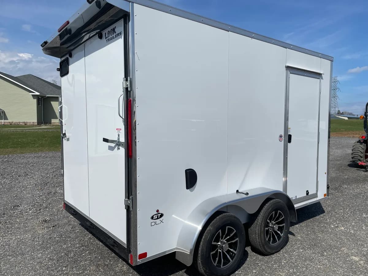 LOOK Trailers 7x12 7K Enclosed Cargo Trailer - View 1