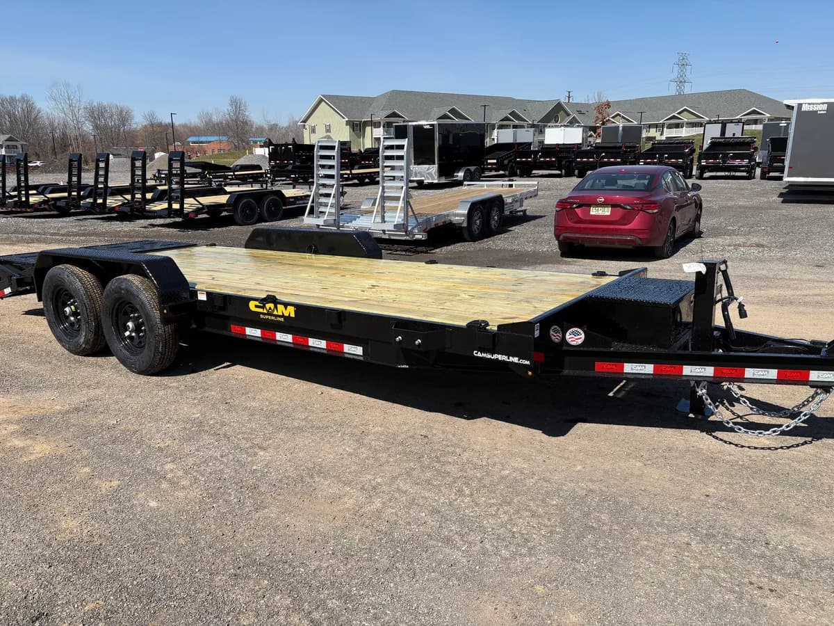 Cam Superline 7x20 (17+3) 15.4 K Super Ramp Equipment Trailer - View 1