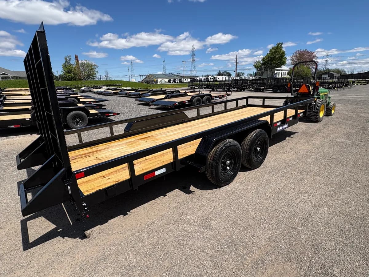 Sure-Trac 7x20 10K Tube Top Utility Trailer - View 1