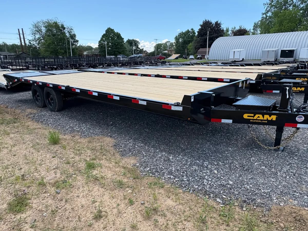 CAM Superline 8.5 x 25 (20+5) 17.6K Super Ramp Deckover Trailer - View 1