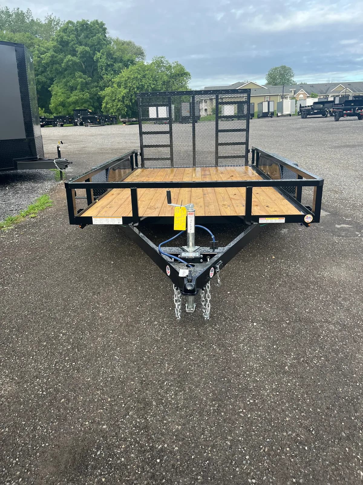 Sure-Trac 7x12 7K Tube Top Utility Trailer - View 1