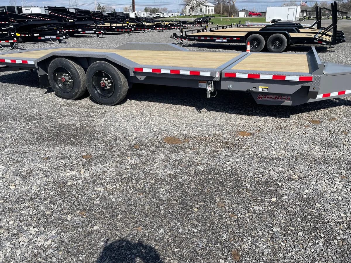 Midsota 102x24 (18+6) 17.6K Tilt Bed, Wide Body Equipment Trailer - View 1