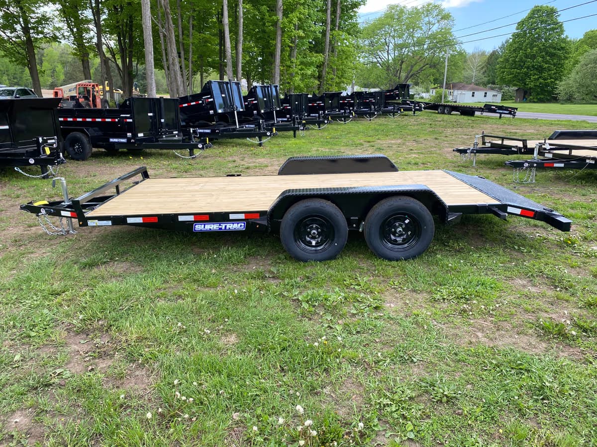 Sure-Trac 7x20(18+2) 7K Car Hauler - View 1
