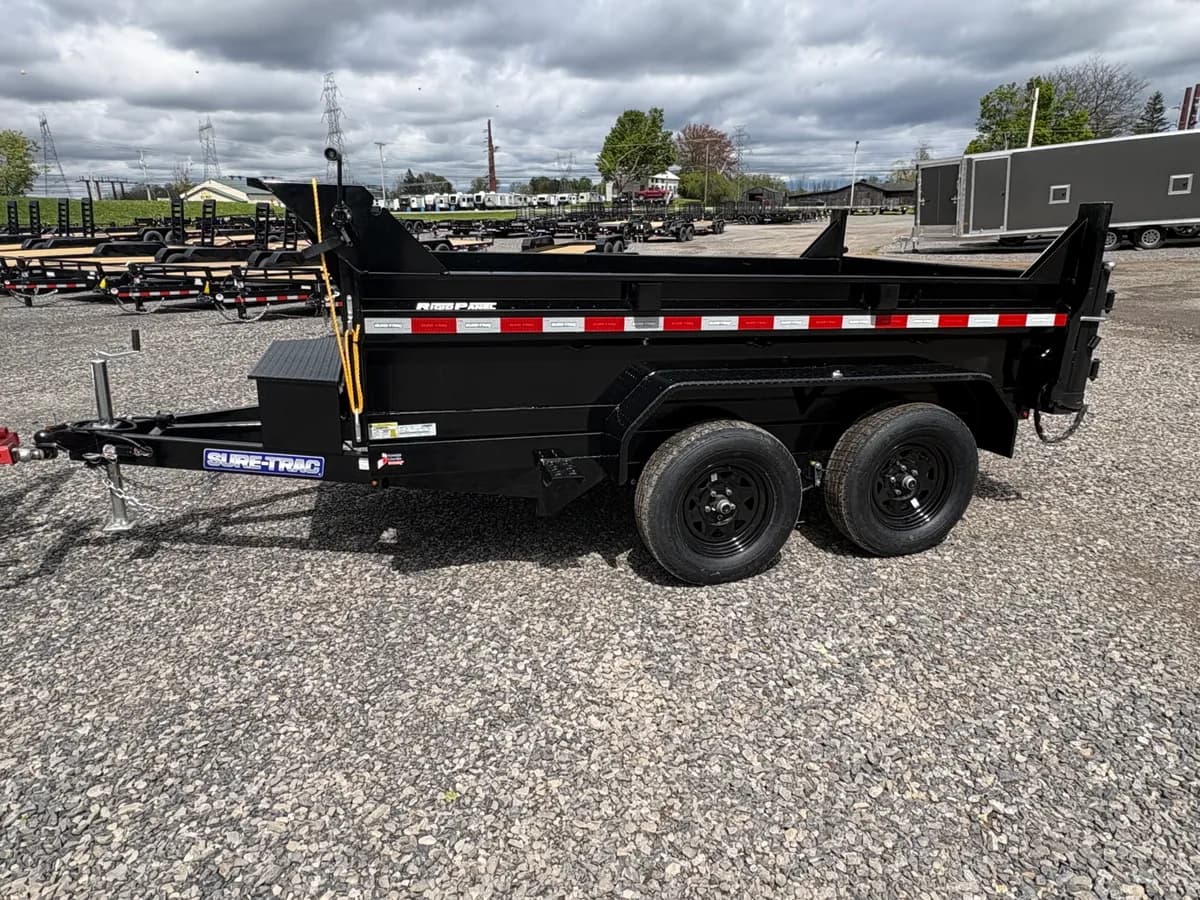 Sure-Trac 6x10 7K Single Ram Dump Trailer - View 1