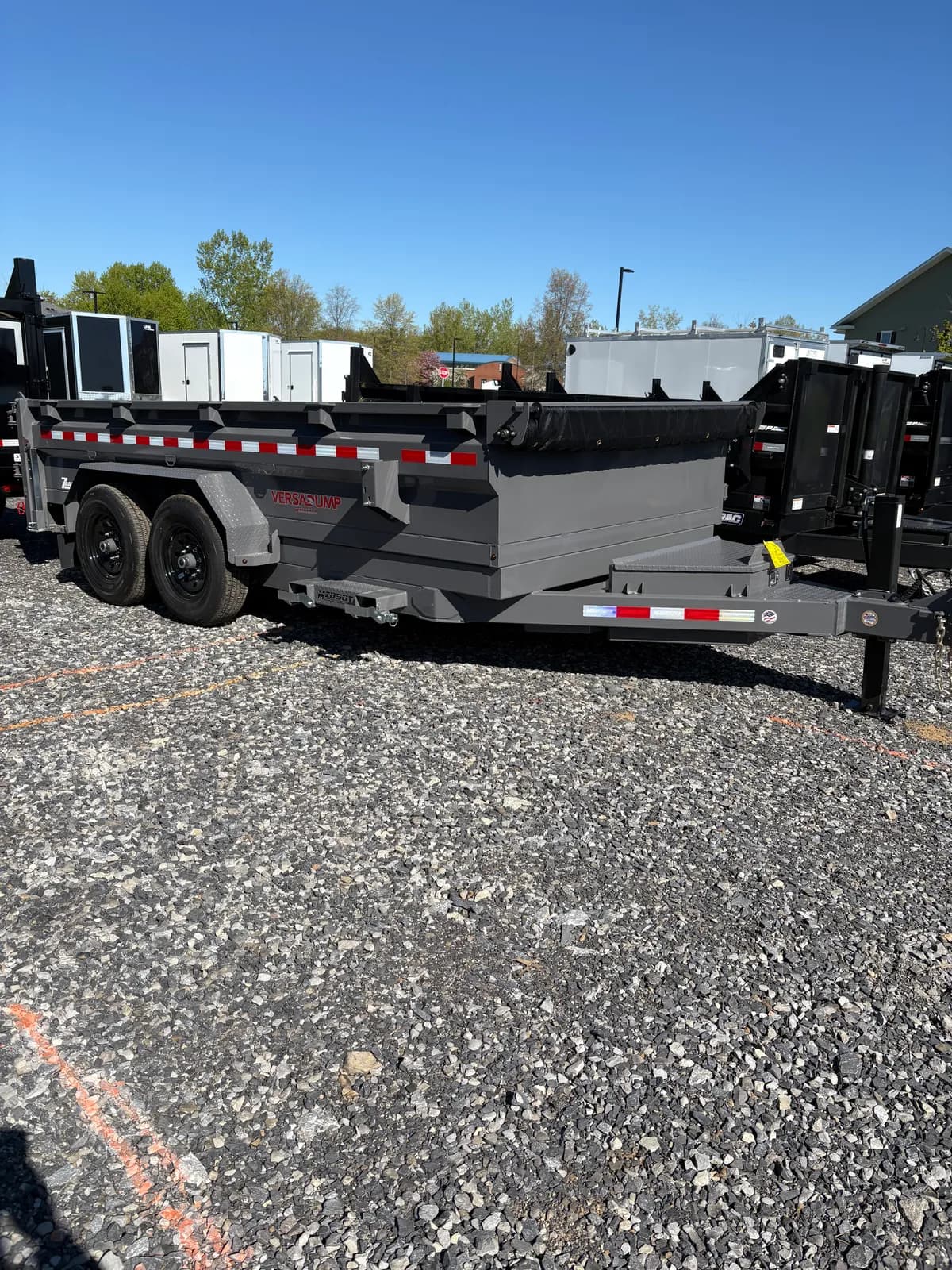 Midsota 7x14 15.4K Scissor Dump Trailer - View 1