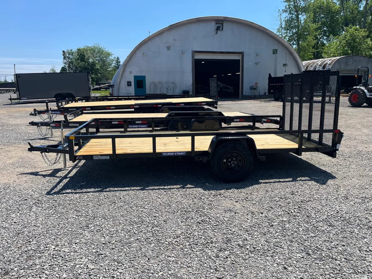 Sure-Trac 7x14 3K Tube Top Utility Trailer - View 1
