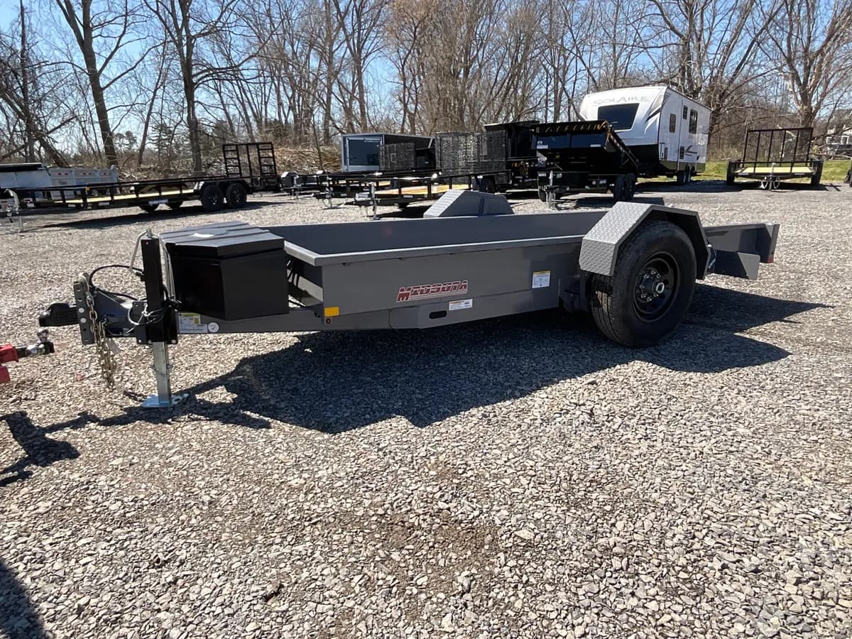 Midsota 4x12 7.7K Rotating Axle Tilt Trailer - View 1