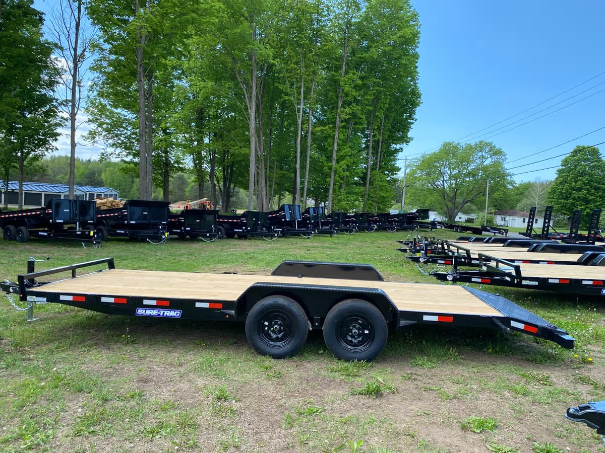 Sure-Trac 7X20(18+2) 10K Car Hauler - View 1