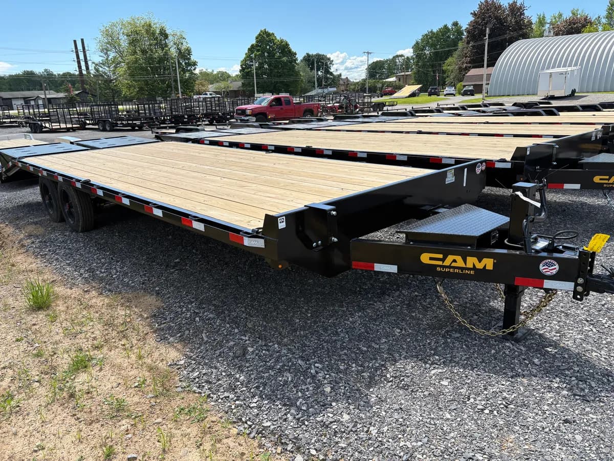 CAM Superline 8.5x25 (20+5) 15.4K Super Ramp Deckover Trailer - View 1