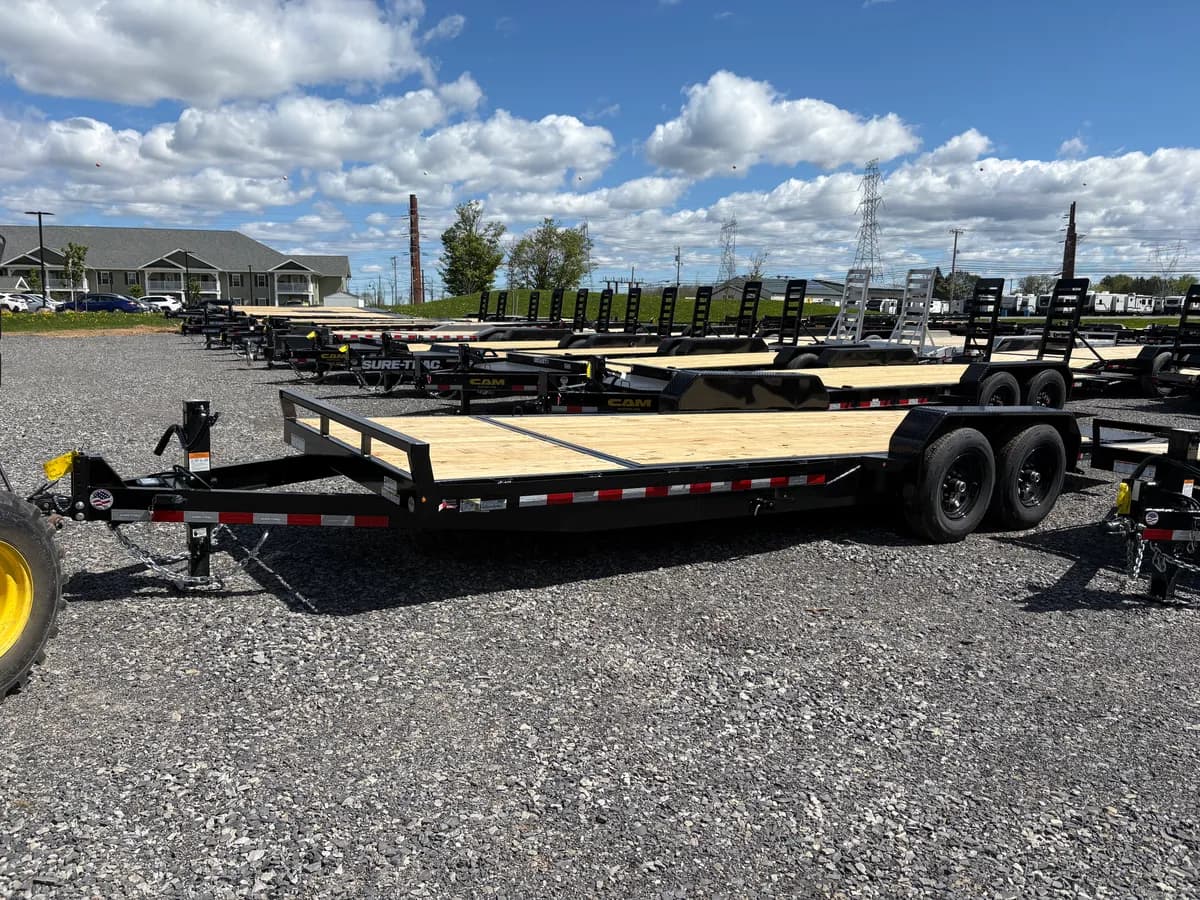 Sure-Trac 7x22 (18+4) 14K Tilt Bed Trailer - View 1