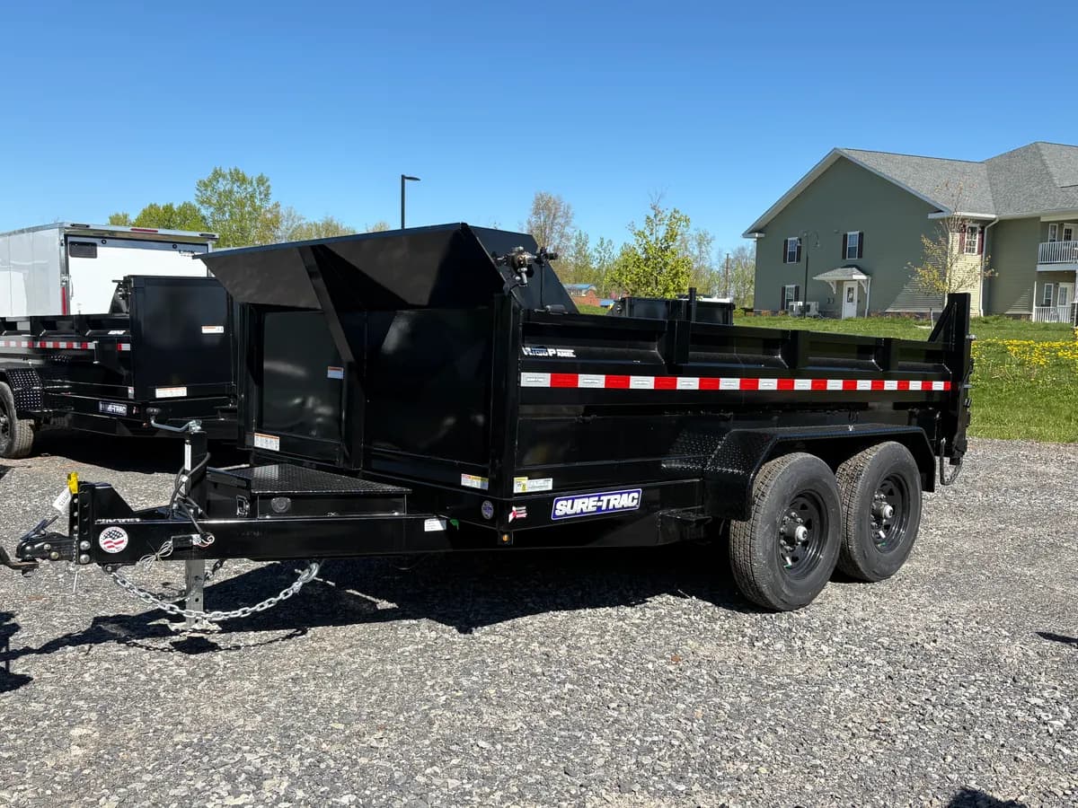 Sure-Trac 7x12 12K Scissor Dump Trailer - View 1
