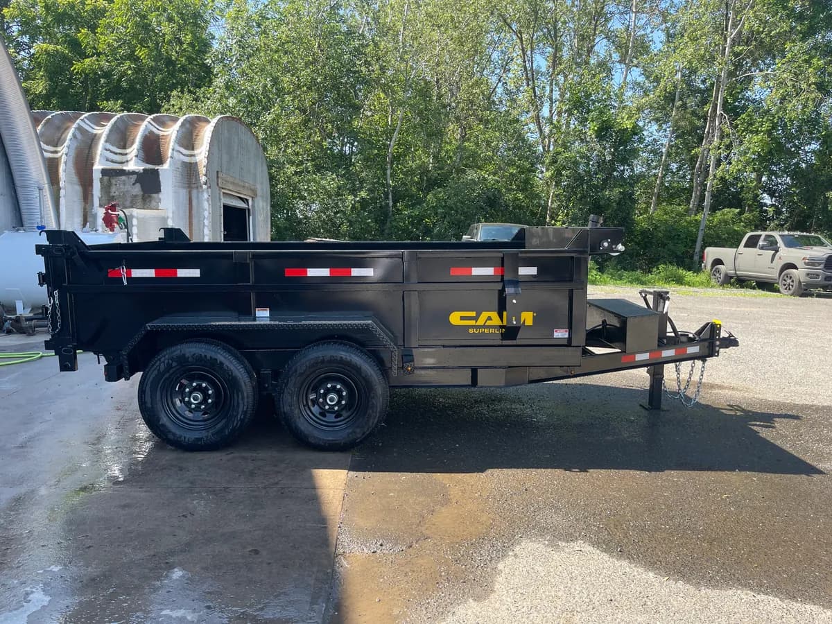 CAM Superline 7x12 12K HD Telescopic Dump Trailer - View 1