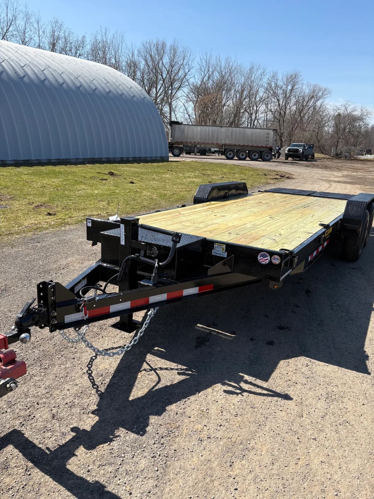 Cam Superline 8.5x25 (20+5) Equipment Trailer with Super Ramps - View 1