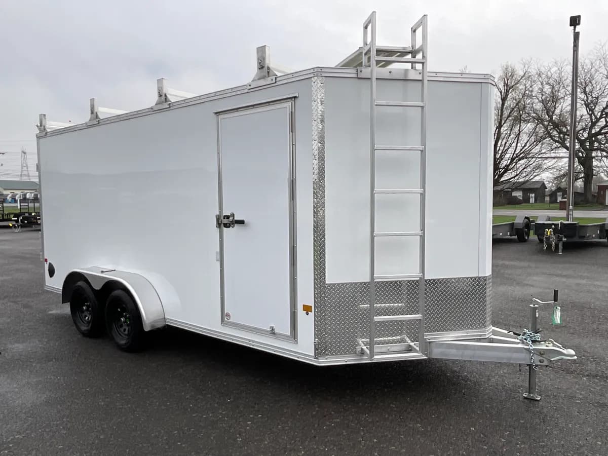 EZ Hauler 7x16 7K Enclosed Cargo Trailer - View 1