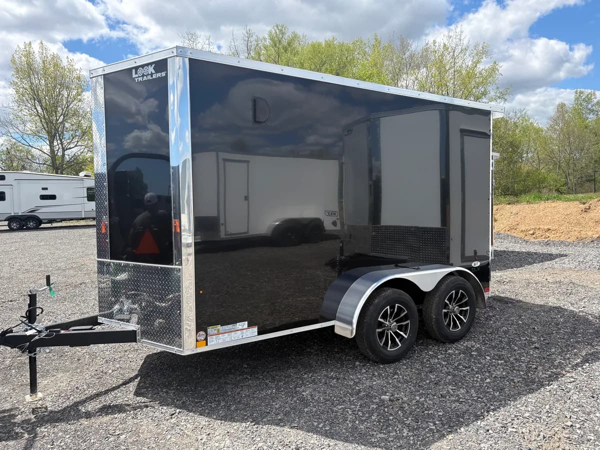 LOOK Trailers 6x12 7K Enclosed Cargo Trailer - View 1
