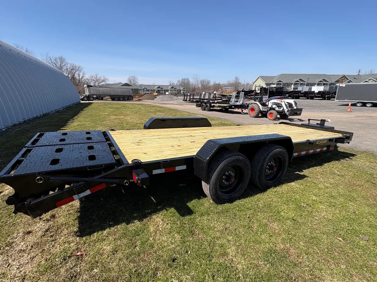 Cam Superline 7x22 17.6K Super Ramp Equipment Trailer - View 1