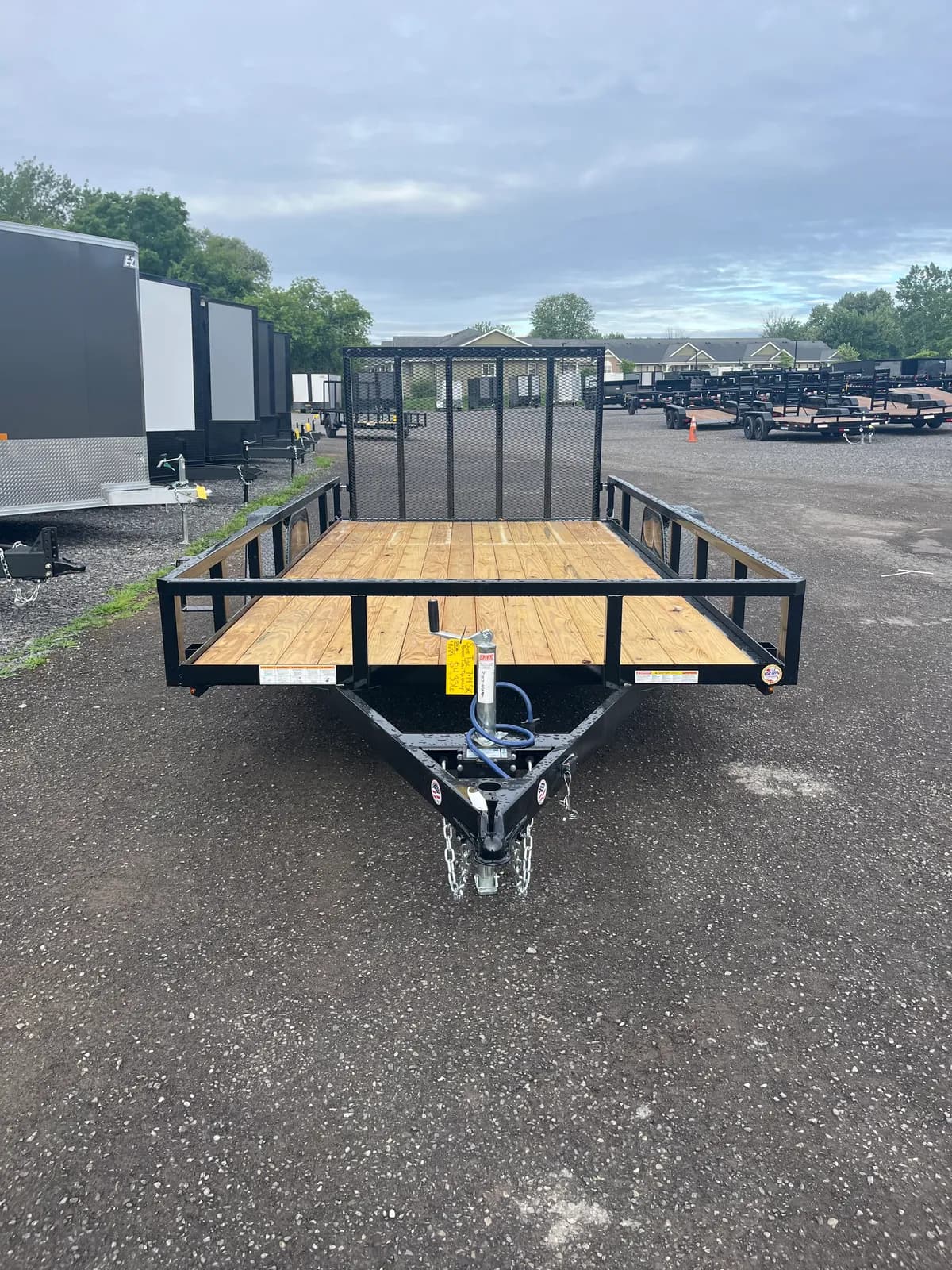 Sure-Trac 7x14 5K Brake Tube Top Utility Trailer - View 1