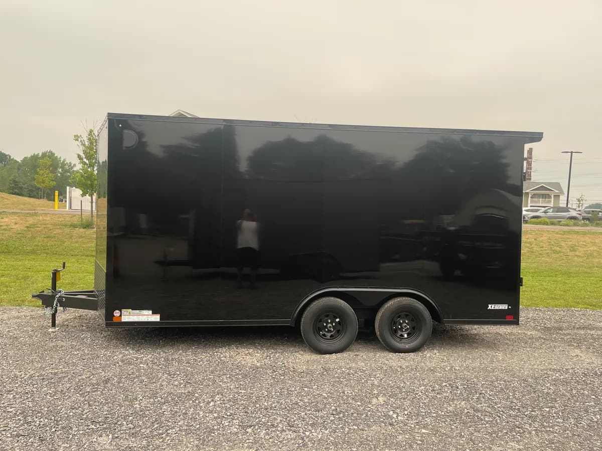 ITI Cargo 8.5x16 7K XE Flat Top V-Nose Enclosed Car Hauler Trailer - View 1