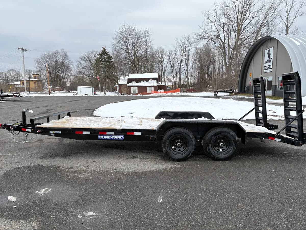 Sure-Trac 7x20 (18+2) 10K Equipment Trailer - View 1