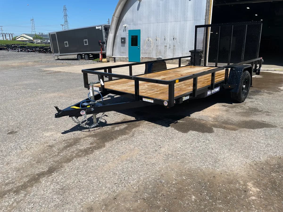 Sure-Trac 7x14 3K Tube Top Utility Trailer - View 1