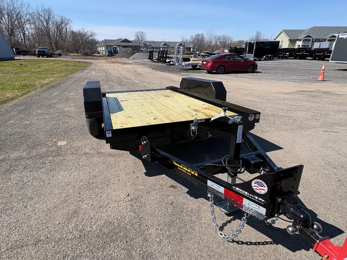 Cam Superline 7x14 11K Tilt Bed Equipment Trailer - View 1