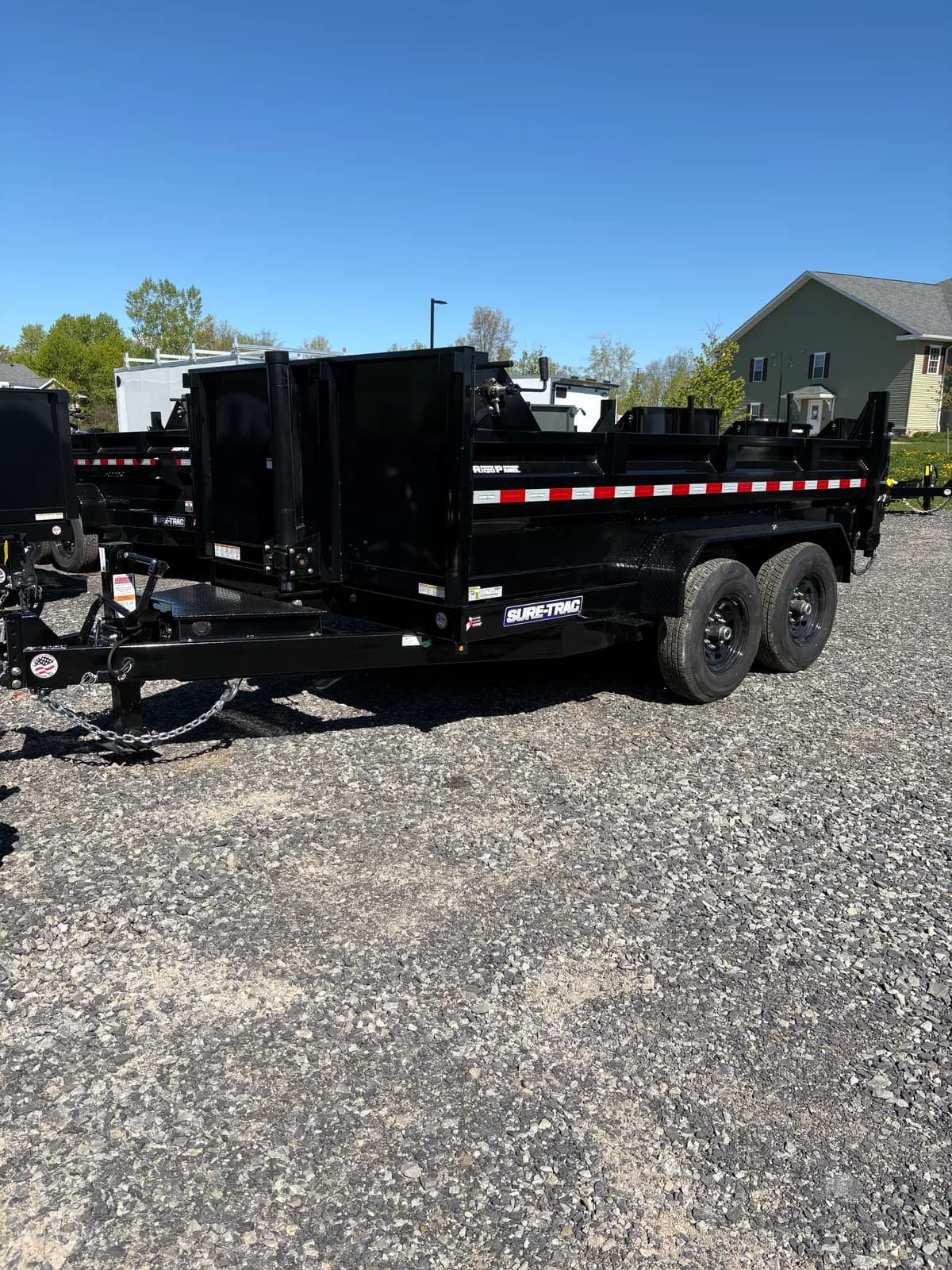 Sure-Trac 7x12 14K Telescopic Dump Trailer - View 1
