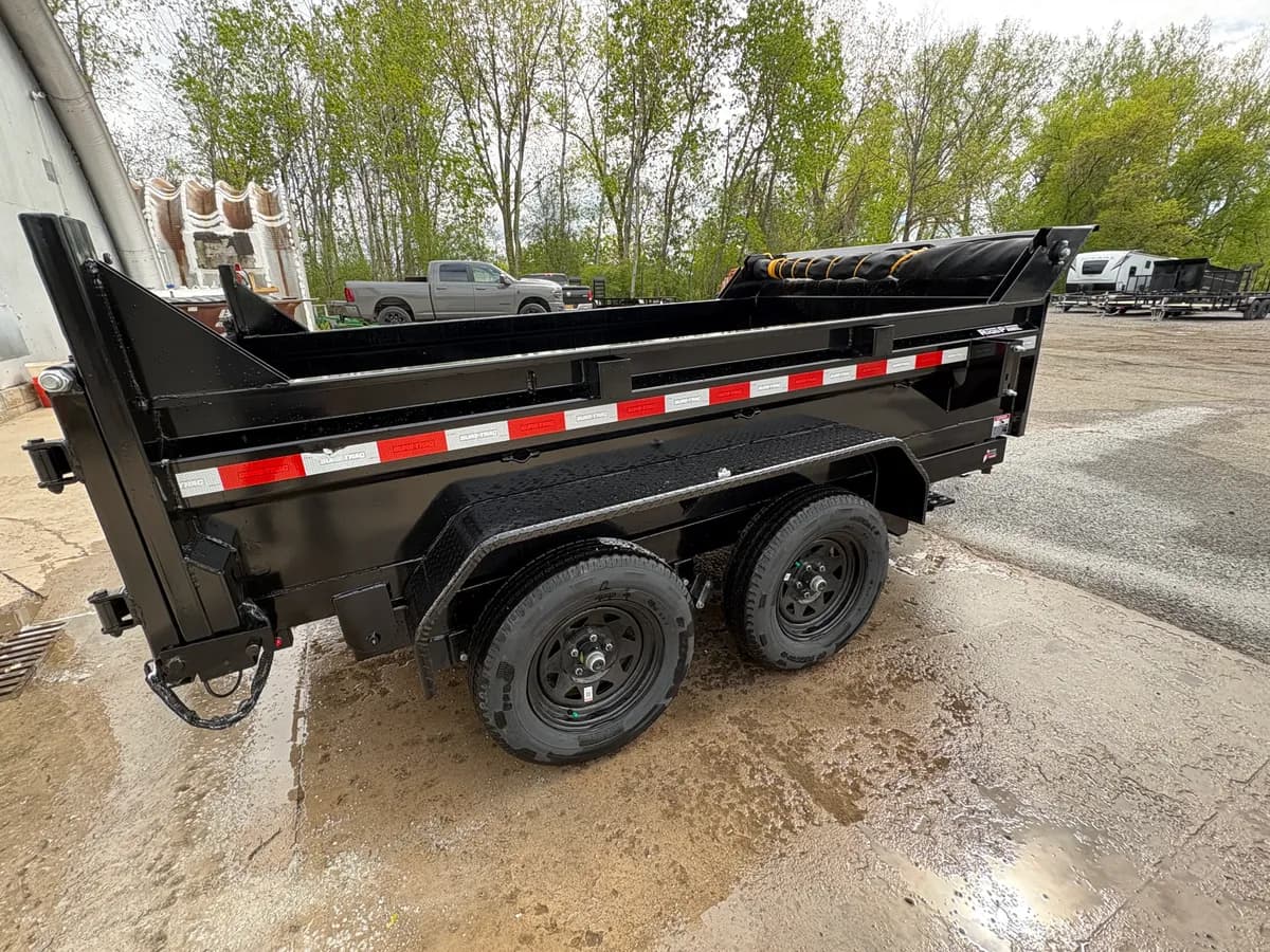 Sure-Trac 7x12 12K HD Low Profile Scissor Dump - View 1