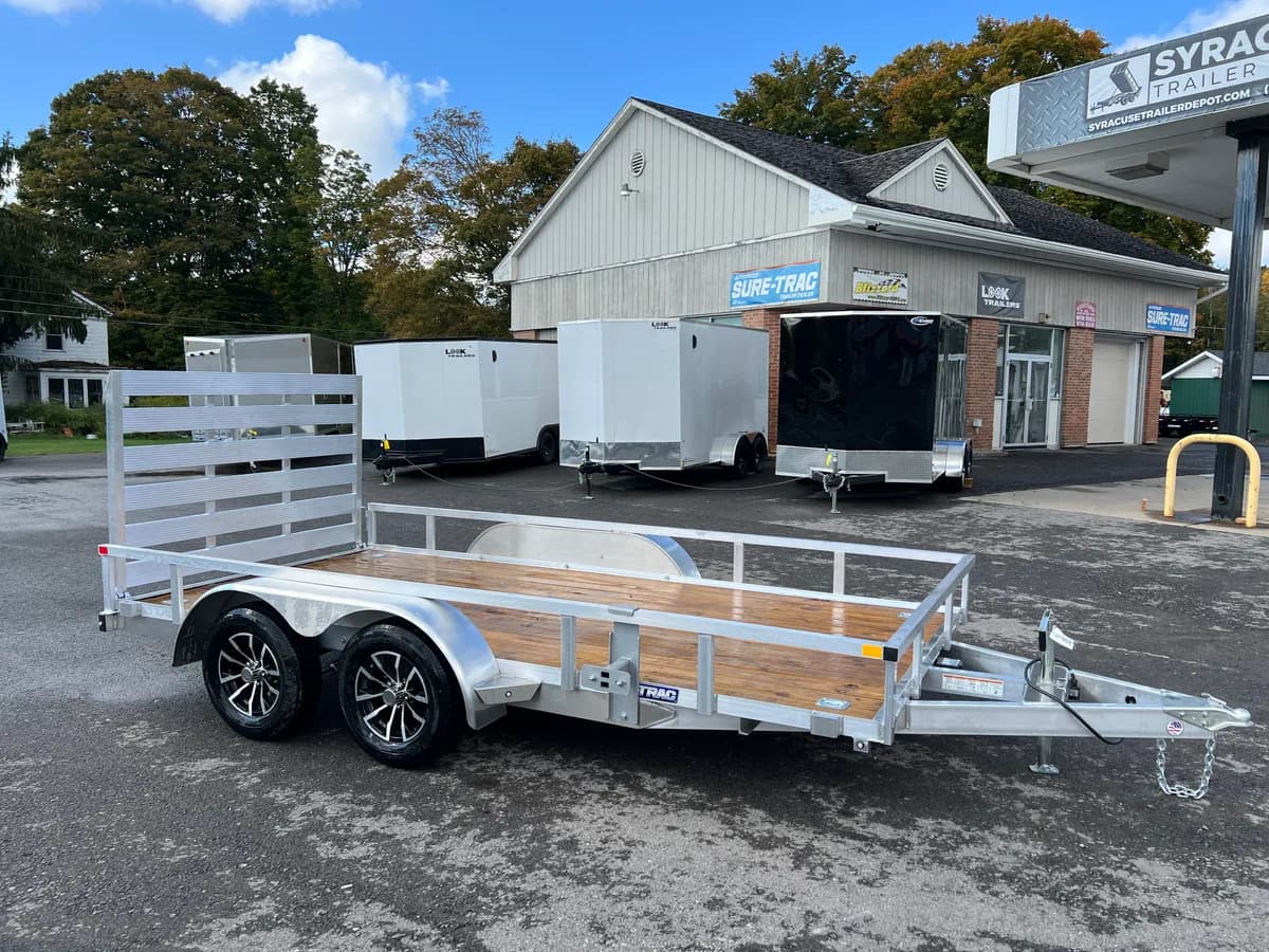 7x14 7K Aluminum Utility Trailer - View 1